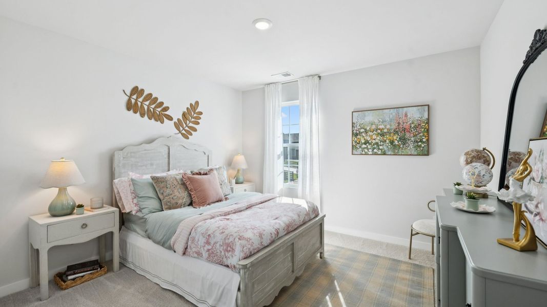 Furnished interior in a model home at Harvest Point in Spring Hill (Image 47).