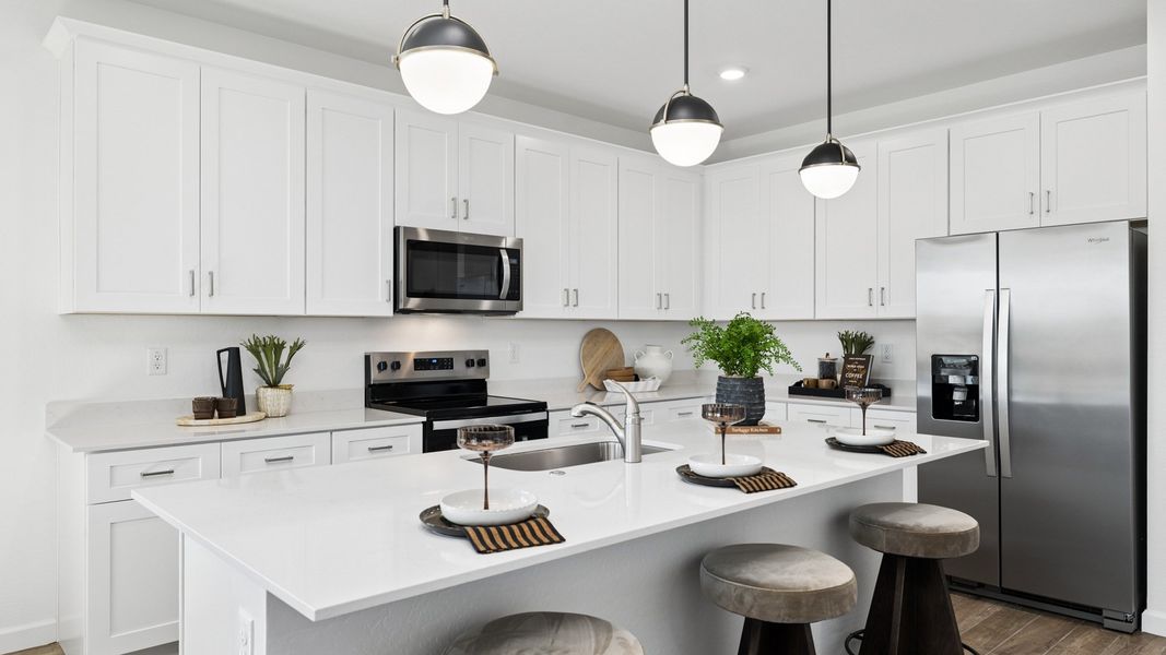 Furnished interior in a model home at Westpark in Buckeye (Image 35).