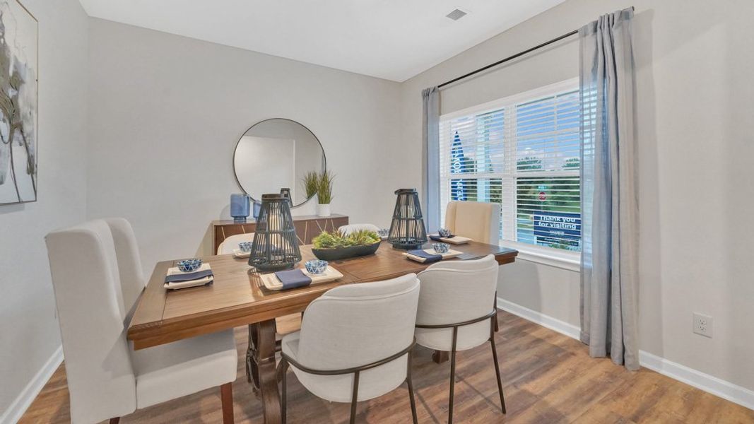 Furnished interior in a model home at Magnolia Ridge in Blountville (Image 10). Furnished interior in a model home at Magnolia Ridge in Blountville (Image 10).