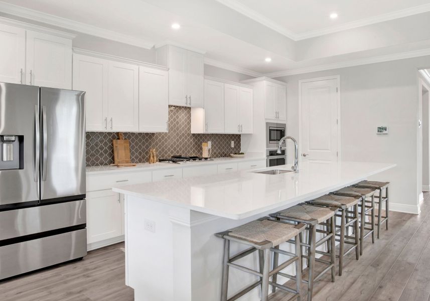 Furnished interior in a model home at Cantonment in Cantonment (Image 4).