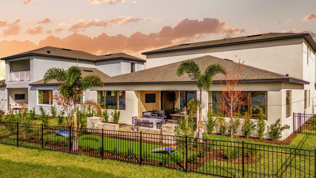 Exterior details of a home in Biscayne Landing at Seaire, Parrish (Image 4).