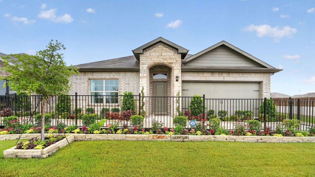 Front exterior of a home in the Terra Trace community, located in Crowley, TX (Image 4).