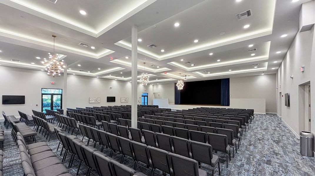 Delray Trails Amenity Clubhouse Interior Auditorium 1of7