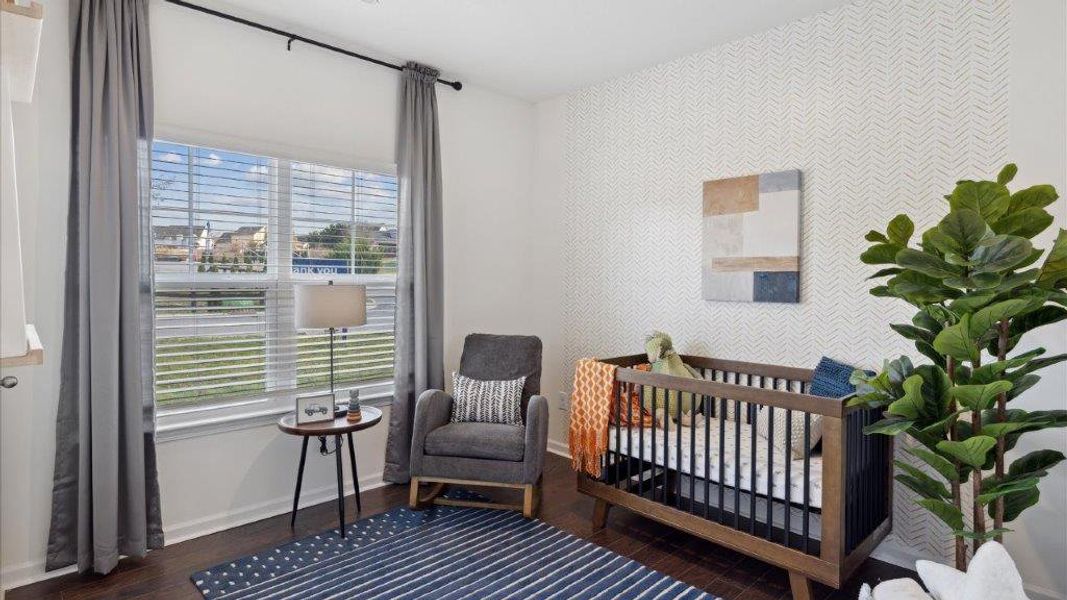 Furnished interior in a model home at The Ridge at Neals Landing in Knoxville (Image 21).