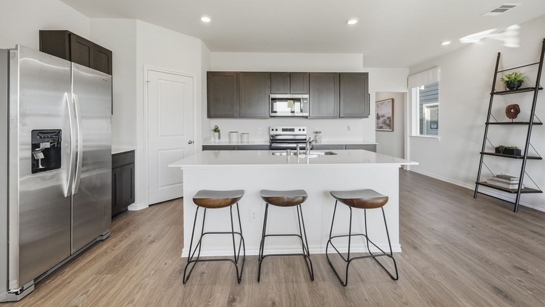 Furnished interior in a model home at Arbor Trails South in Princeton (Image 28).
