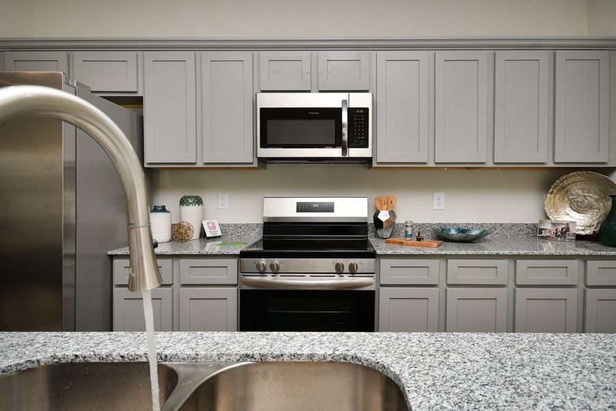 Furnished interior in a model home at Harbison Grove in Columbia (Image 10).