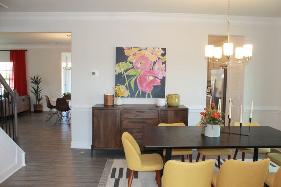 Furnished interior in a model home at Council Creek in Graham (Image 62). Furnished interior in a model home at Council Creek in Graham (Image 62).