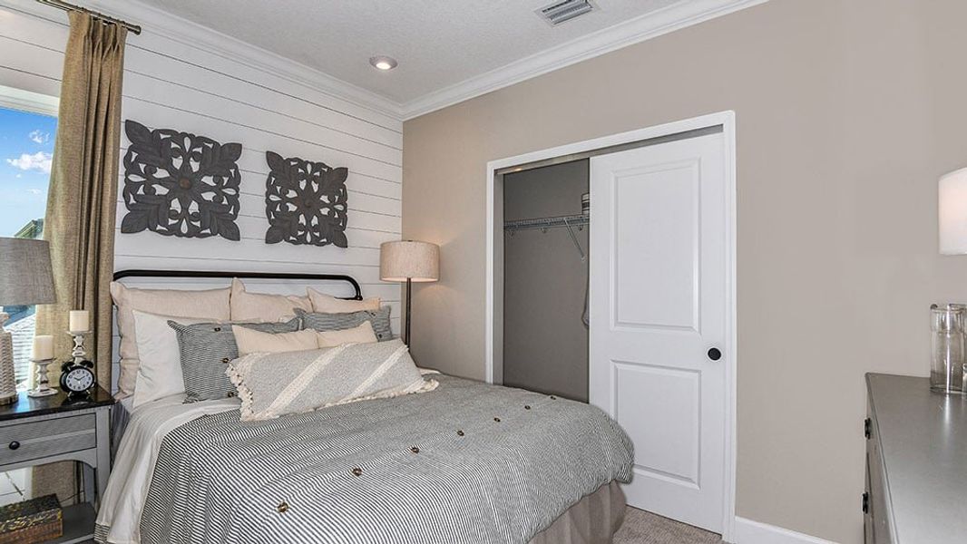 Furnished interior in a model home at Palmero in Nokomis (Image 39). Furnished interior in a model home at Palmero in Nokomis (Image 39).