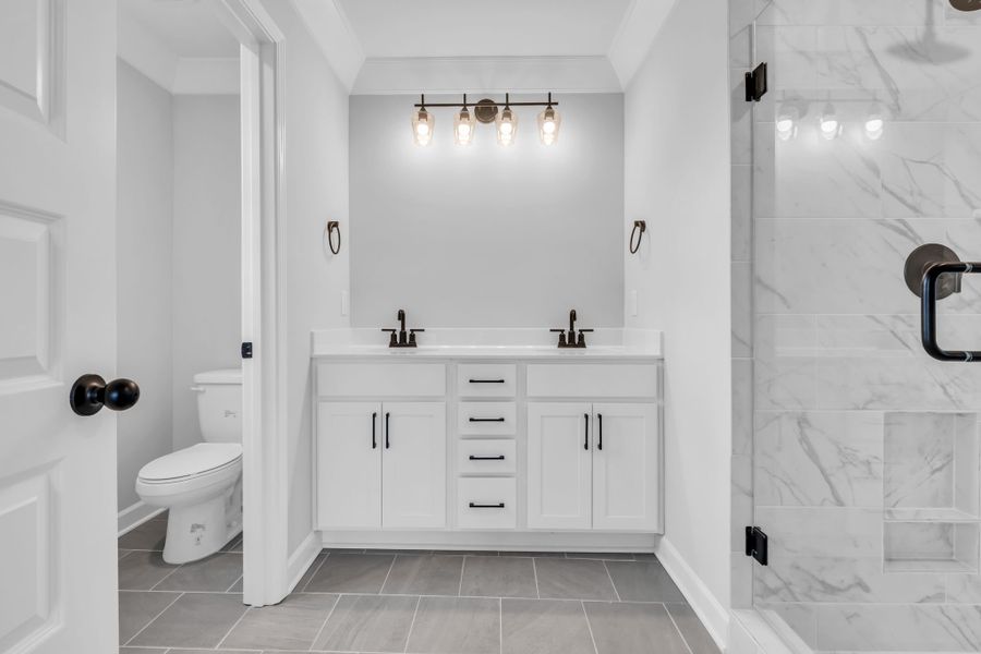 Furnished interior in a model home at Anderson Park in Hendersonville (Image 72).