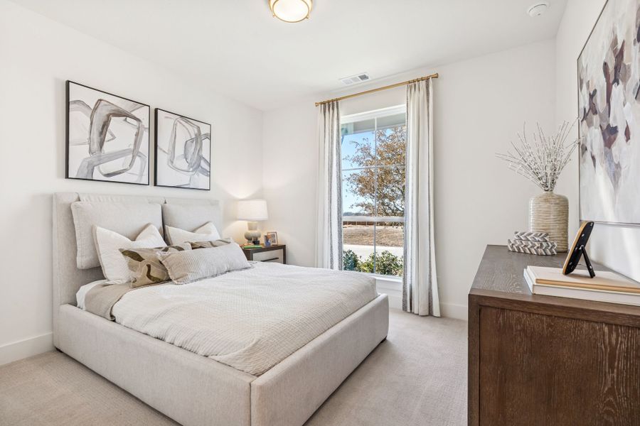 Furnished interior in a model home at Lakewood Village in Lakewood Village (Image 33).