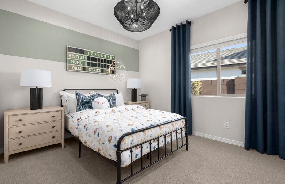 Furnished interior in a model home at Alamar in Tolleson (Image 41).