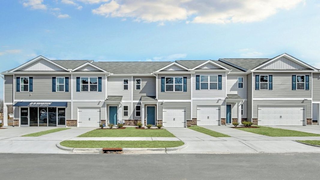 Front exterior of a home in the Seymour Village community, located in Goldsboro, NC (Image 2).