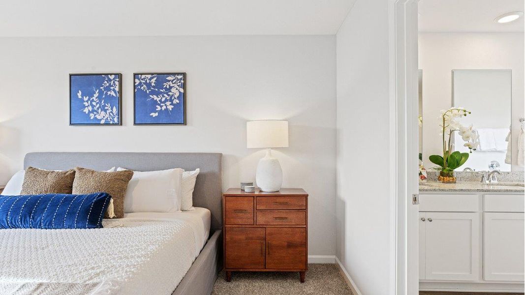 Furnished interior in a model home at Lake Mary Forest in Tallahassee (Image 7). Furnished interior in a model home at Lake Mary Forest in Tallahassee (Image 7).