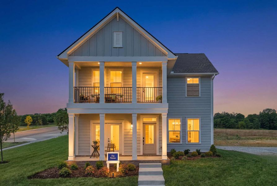 Front exterior of a home in the Heritage Green – The Classic Collection community, located in Columbia, TN (Image 1). Front exterior of a home in the Heritage Green – The Classic Collection community, located in Columbia, TN (Image 1).