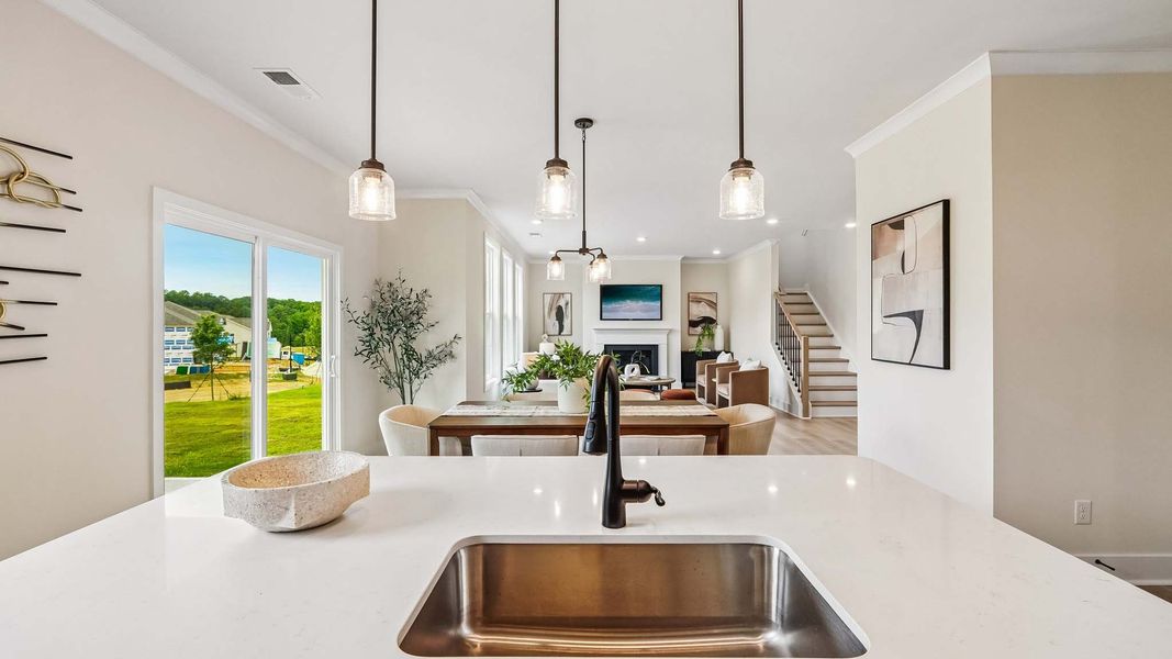 Furnished interior in a model home at Avalon of Gastonia in Gastonia (Image 14).