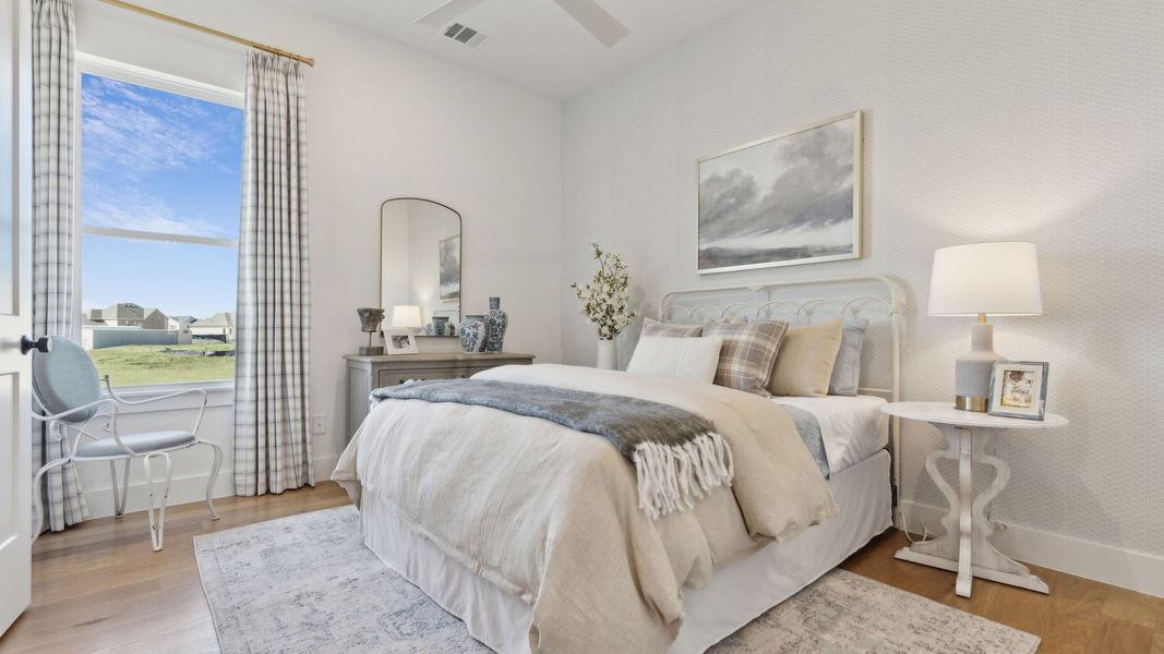 Furnished interior in a model home at Painted Tree 50' Series in McKinney (Image 10). Furnished interior in a model home at Painted Tree 50' Series in McKinney (Image 10).