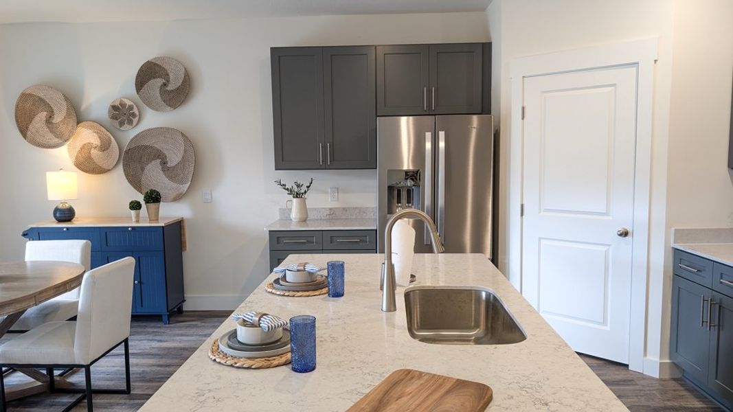 Furnished interior in a model home at Saint Andrews Garth in Kingsport (Image 5).
