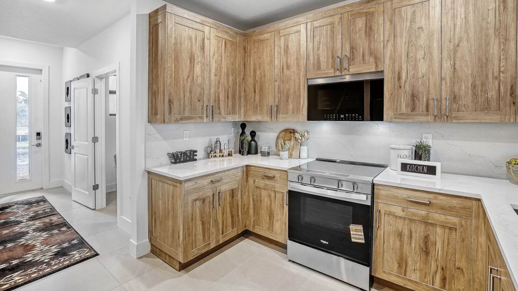 Furnished interior in a model home at Vineyards in Davie (Image 11).