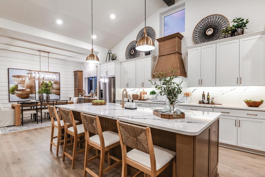 Furnished interior in a model home at Palmera Wellen Park - Classic Series in Venice (Image 6).