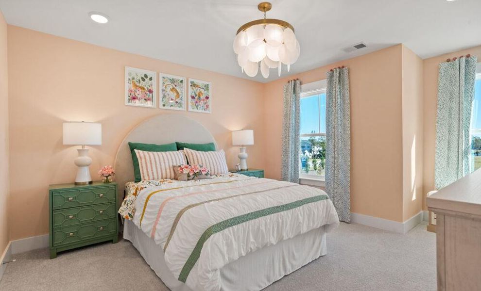 Furnished interior in a model home at Bellevue in Greenville (Image 20). Furnished interior in a model home at Bellevue in Greenville (Image 20).