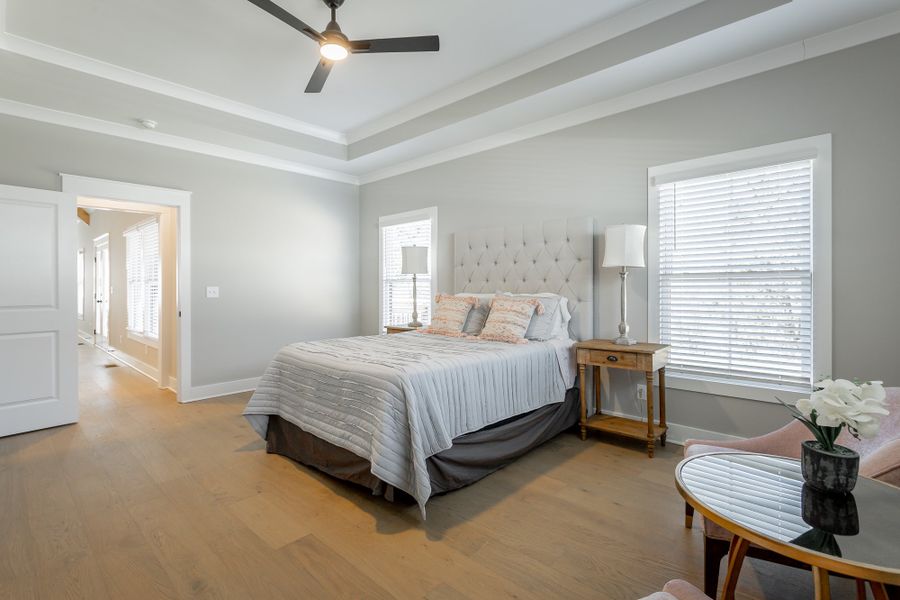 Furnished interior in a model home at Creekside in Cleveland (Image 6).