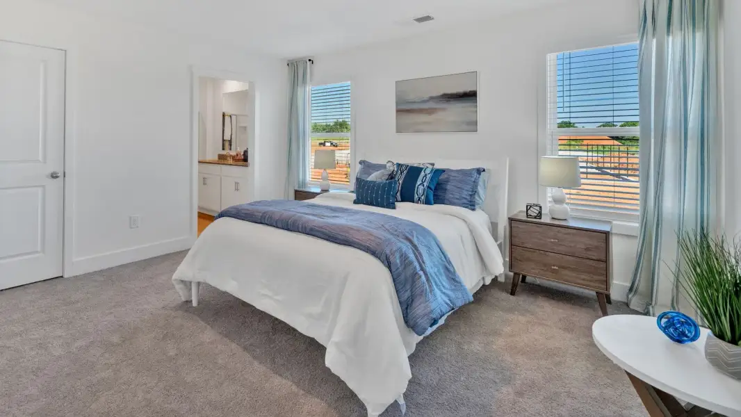 Furnished interior in a model home at Thompson Creek in Corryton (Image 15). Furnished interior in a model home at Thompson Creek in Corryton (Image 15).
