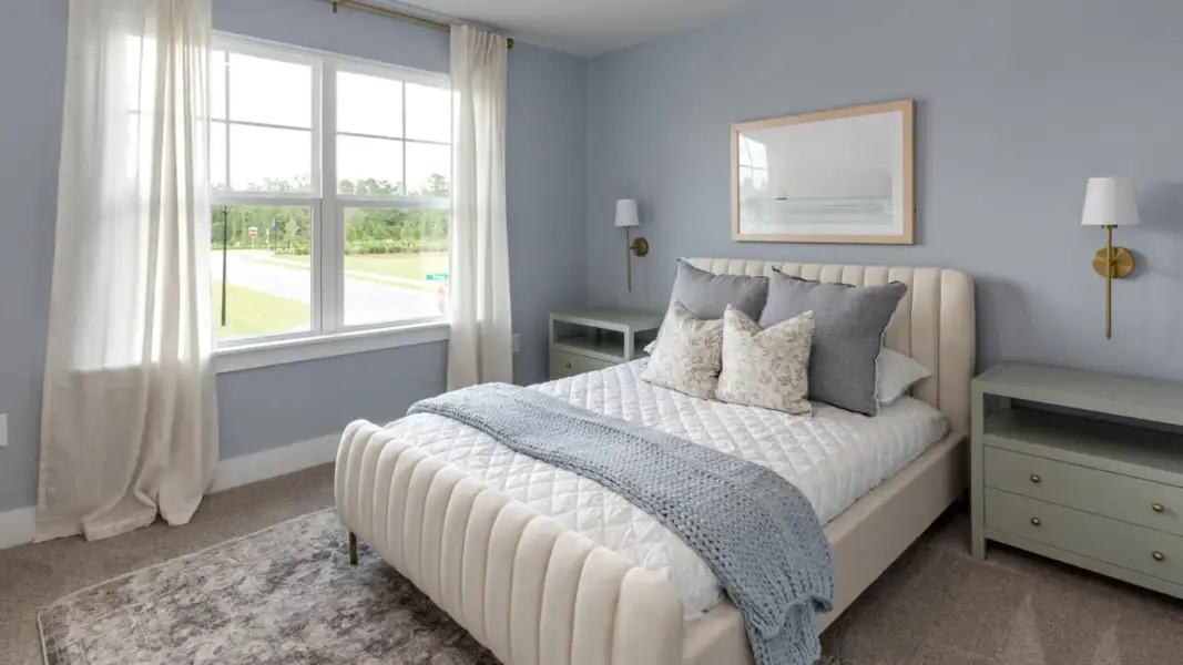 Furnished interior in a model home at Brookside in Richlands (Image 23).