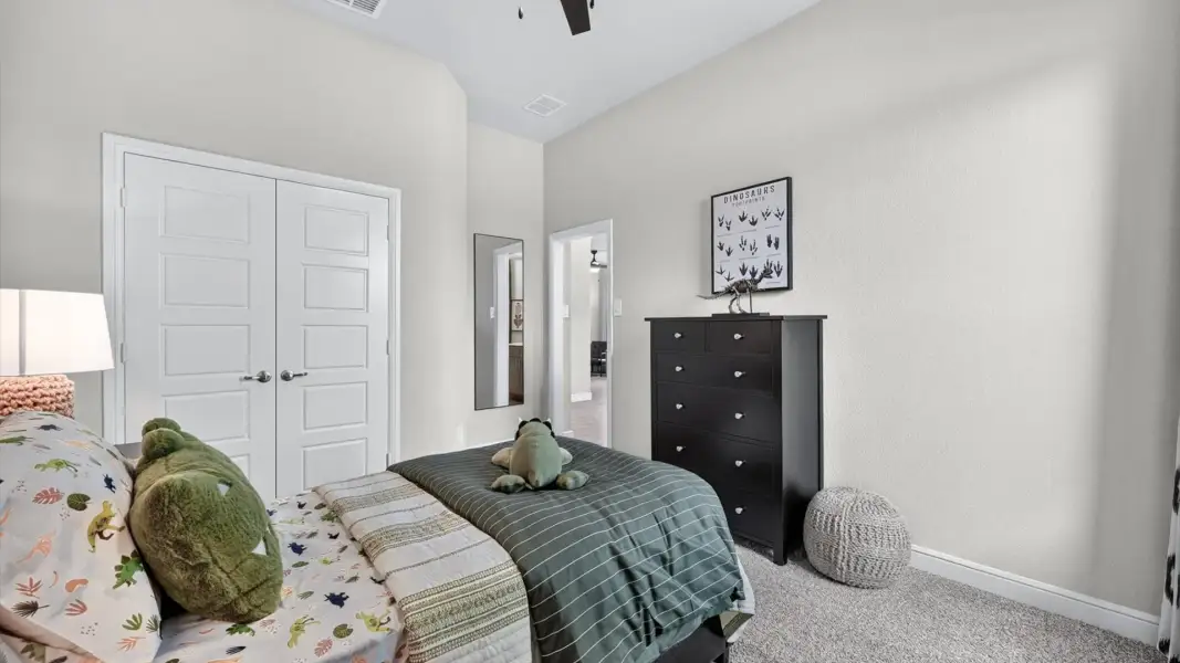 Furnished interior in a model home at Wildflower Ranch in Justin (Image 33).