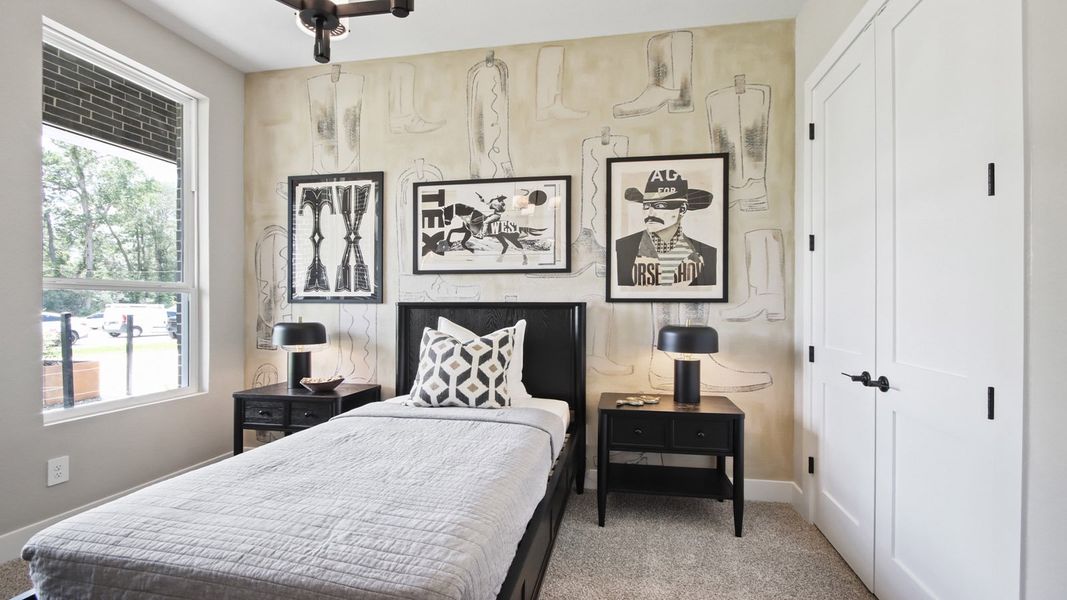 Furnished interior in a model home at Butlers Bend Estates in Pinehurst (Image 38). Furnished interior in a model home at Butlers Bend Estates in Pinehurst (Image 38).