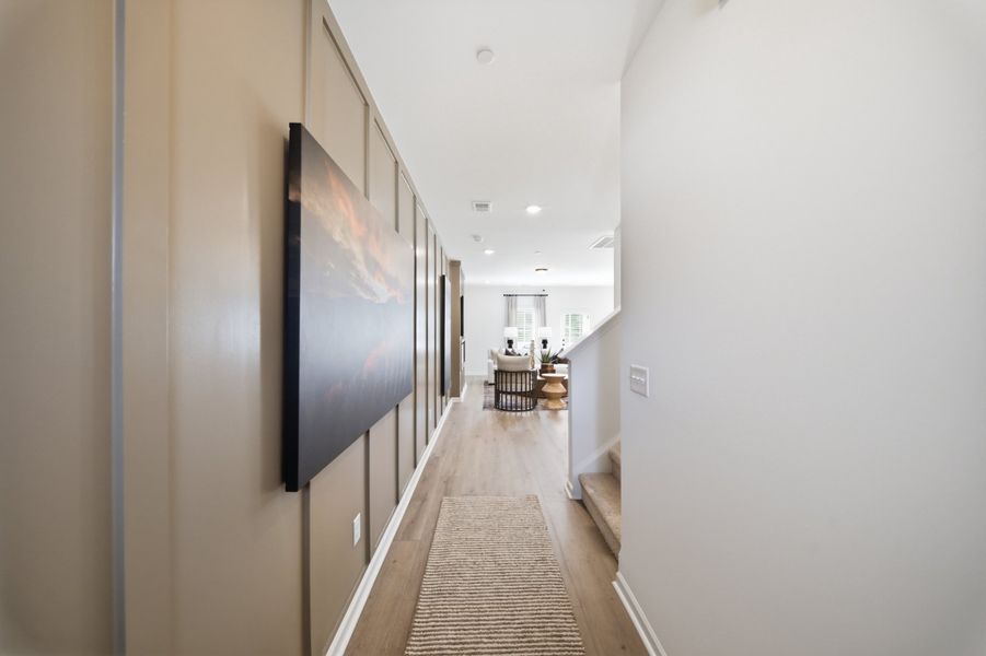 Furnished interior in a model home at Laurelwood Park in Gallatin (Image 4). Furnished interior in a model home at Laurelwood Park in Gallatin (Image 4).