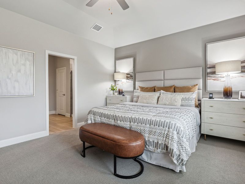 Relax in your primary bedroom oasis