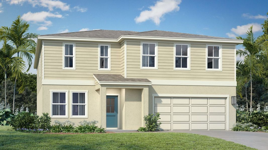 Granary Park Floor Plan New Homes for Sale in Clay County,  Florida located in Jacksonville, FL by DRB Homes