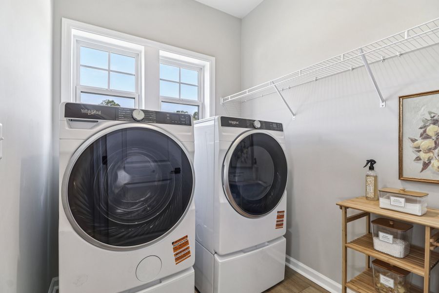 Furnished interior in a model home at Dunbar Village in Cayce (Image 32).