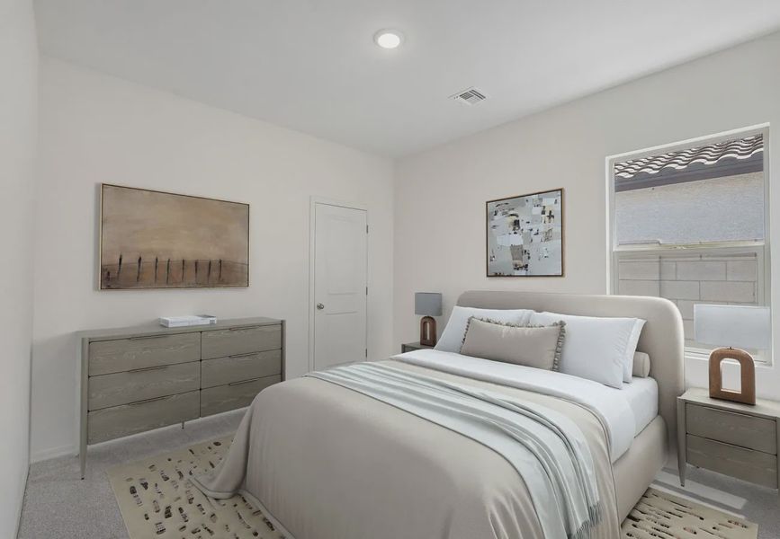 Furnished interior in a model home at The Trails in Phoenix (Image 6). Furnished interior in a model home at The Trails in Phoenix (Image 6).