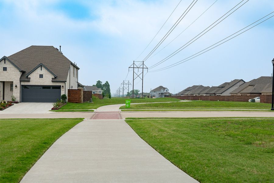 Front exterior of a home in the Solterra community, located in Mesquite, TX (Image 6).