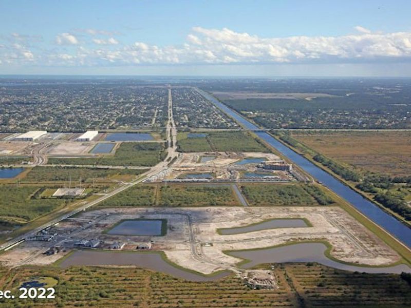 Site preparation and early development at BELTERRA in Port St. Lucie, FL (Image 117).