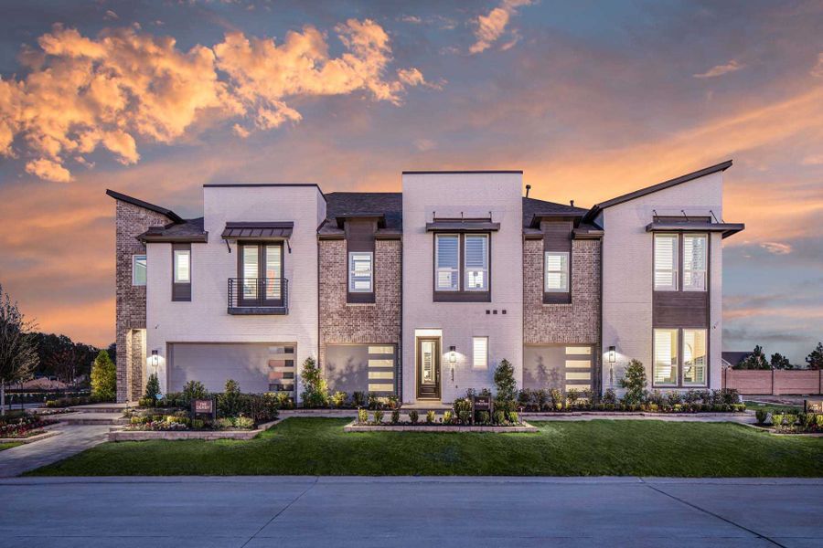 Front exterior of a home in the Cross Creek Ranch: the City Series Collection community, located in Fulshear, TX (Image 14).