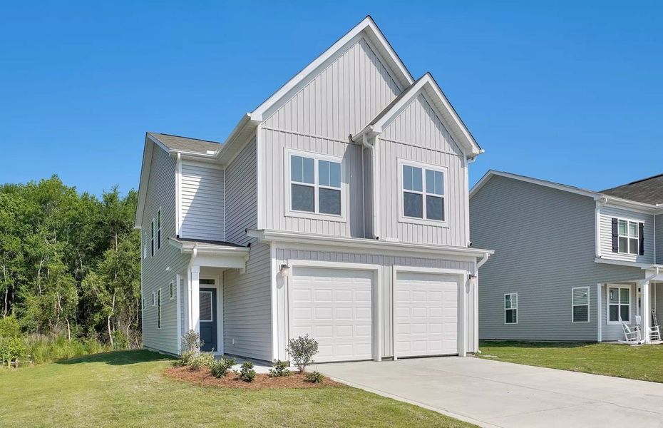 Front exterior of a home in the 78 North community, located in Sanford, NC (Image 12). Front exterior of a home in the 78 North community, located in Sanford, NC (Image 12).