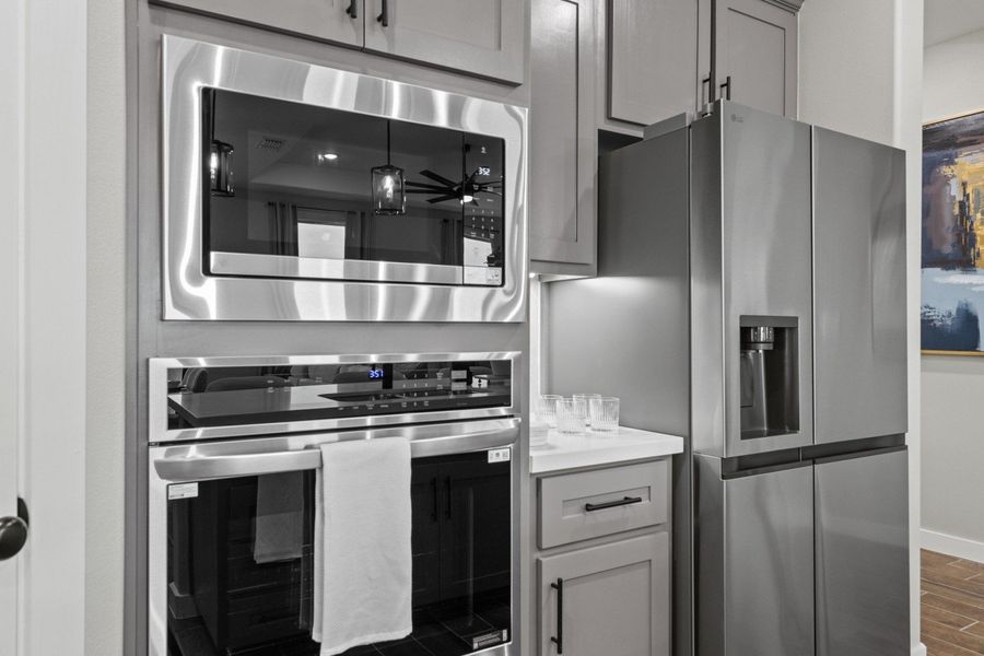 Furnished interior in a model home at The Heights at Riverbend II in Brownsville (Image 21).