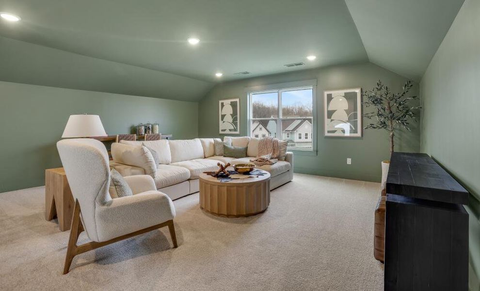 Furnished interior in a model home at Villas at Dawsonville in Dawsonville (Image 18). Furnished interior in a model home at Villas at Dawsonville in Dawsonville (Image 18).
