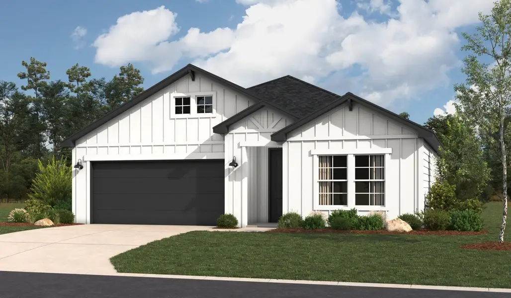 Front exterior of a home in the Las Cruces community, located in Alamo, TX (Image 26).