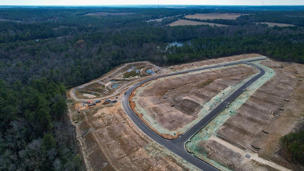 Site preparation and early development at Ferry Grove in Lexington, SC (Image 28).