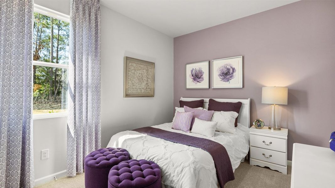 Furnished interior in a model home at Bellemeade Landing in Augusta (Image 12).