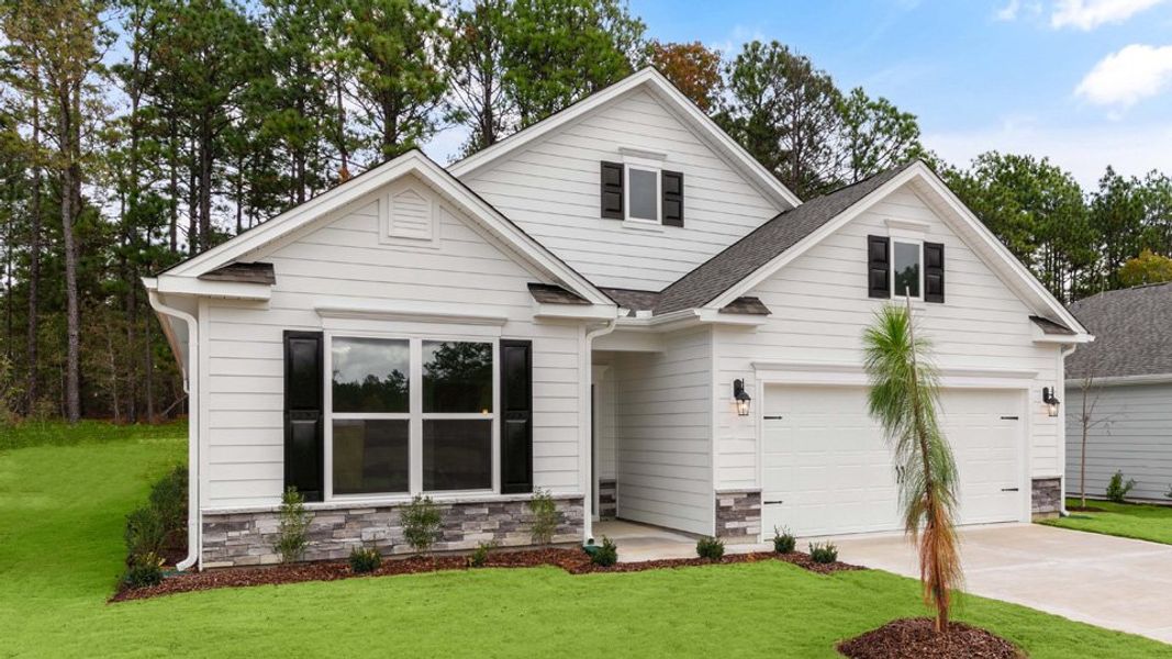 Front exterior of a home in the South Pinehurst Cottages community, located in Pinehurst, NC (Image 14). Front exterior of a home in the South Pinehurst Cottages community, located in Pinehurst, NC (Image 14).