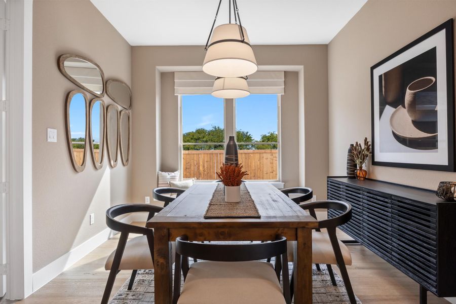 Furnished interior in a model home at Anna Town Square in Anna (Image 8).