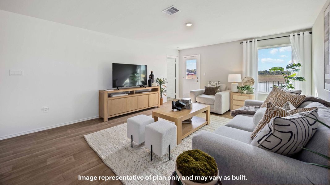 Furnished interior in a model home at Deer Meadows in Odessa (Image 12).