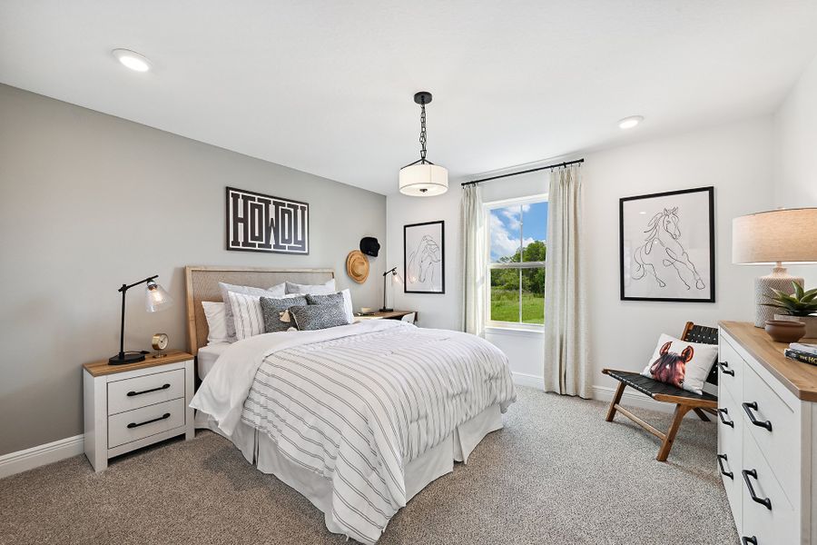 Furnished interior in a model home at Acuera Estates in Apopka (Image 13).