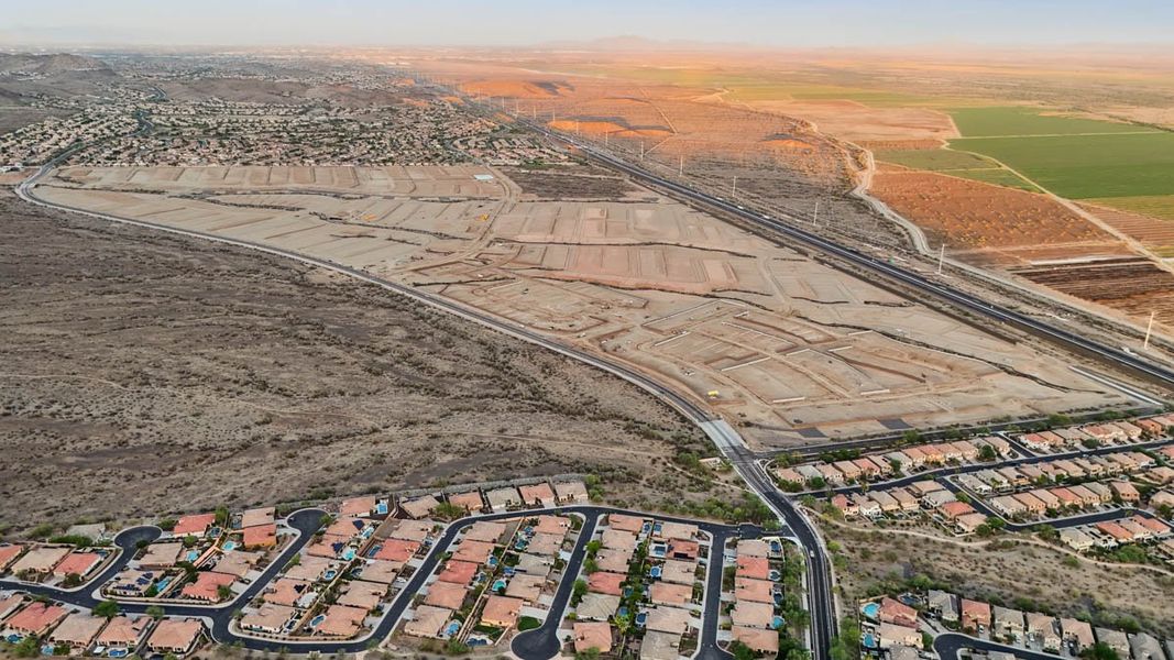 Site preparation and early development at Upper Canyon in Phoenix, AZ (Image 6).