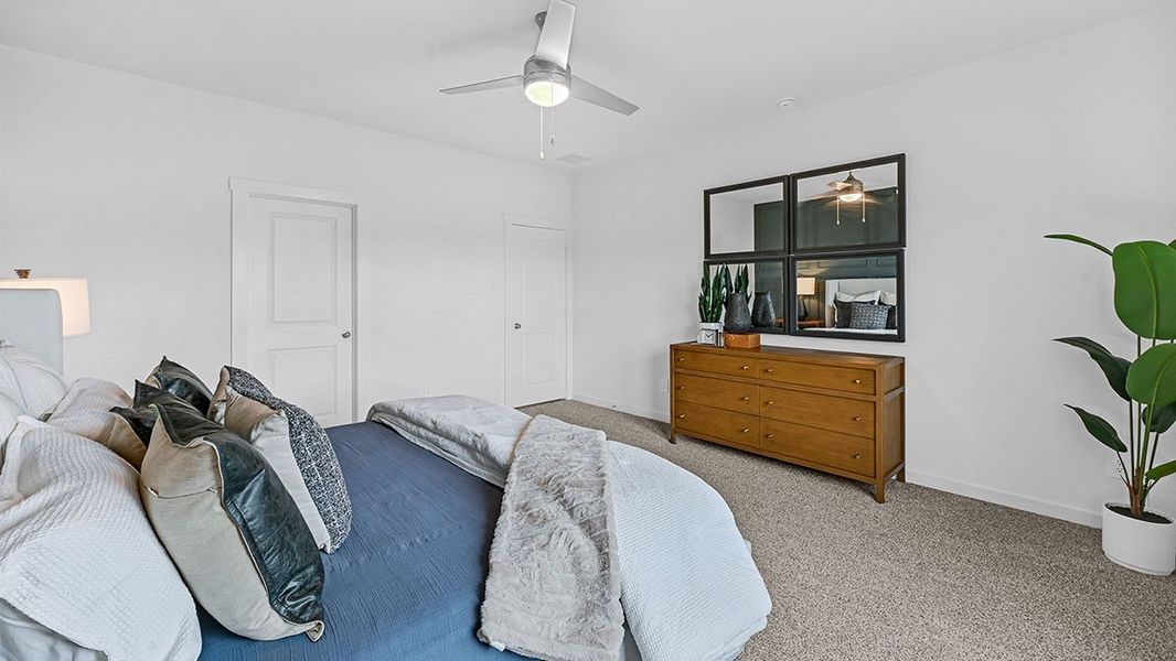 Furnished interior in a model home at Sorrento in Richmond (Image 46).