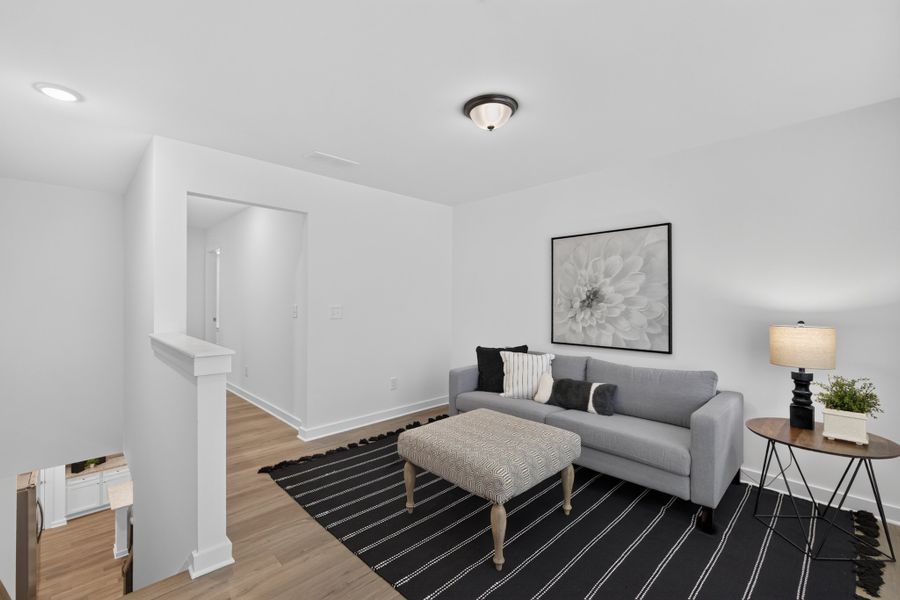Furnished interior in a model home at Red Bird Manor in Jefferson (Image 29).